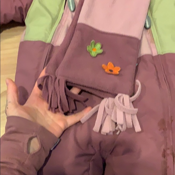 One-piece winter set for girl - Picture 6 of 7